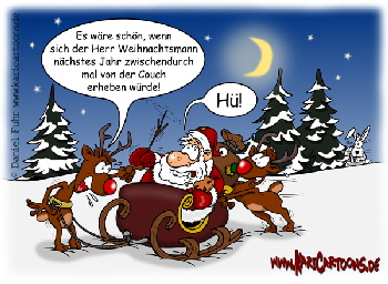 Weihnachtsmann - Couchpotatoe